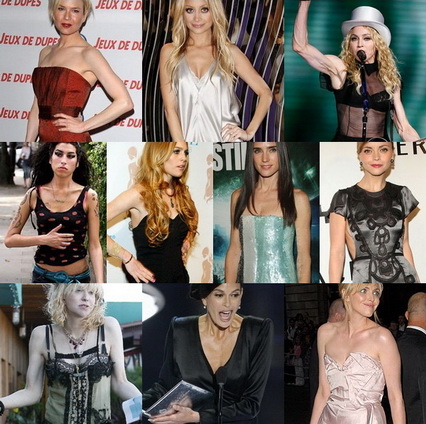 lindsay lohan skinny pictures. Lindsay Lohan Skinny Vs Curvy
