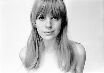 Marianne Faithfull in her youth